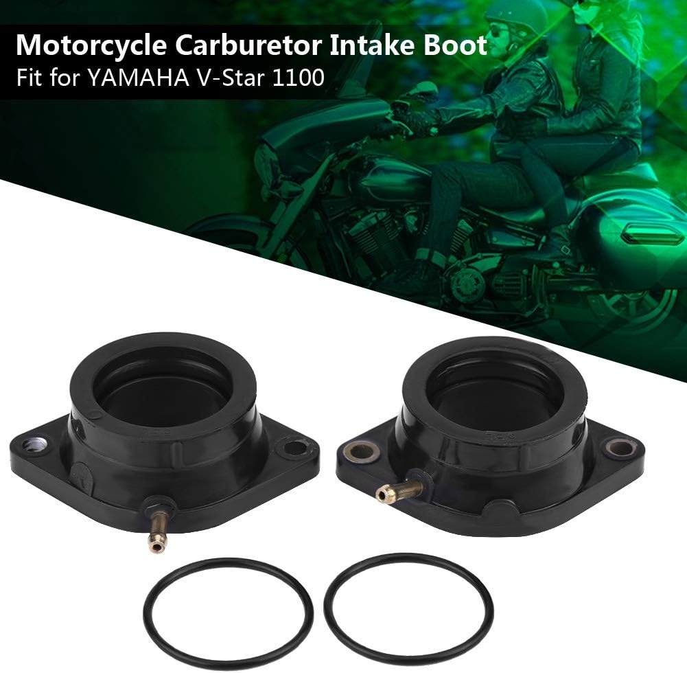 2x Carburateur Aanzuigrubbers met O-ring voor V-Star 1100 BT1100, 33% Korting
