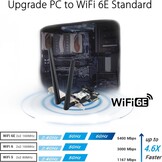 WiFi 6E PCE-AXE5400 met 6GHz & BT 5.2 - 28% Korting