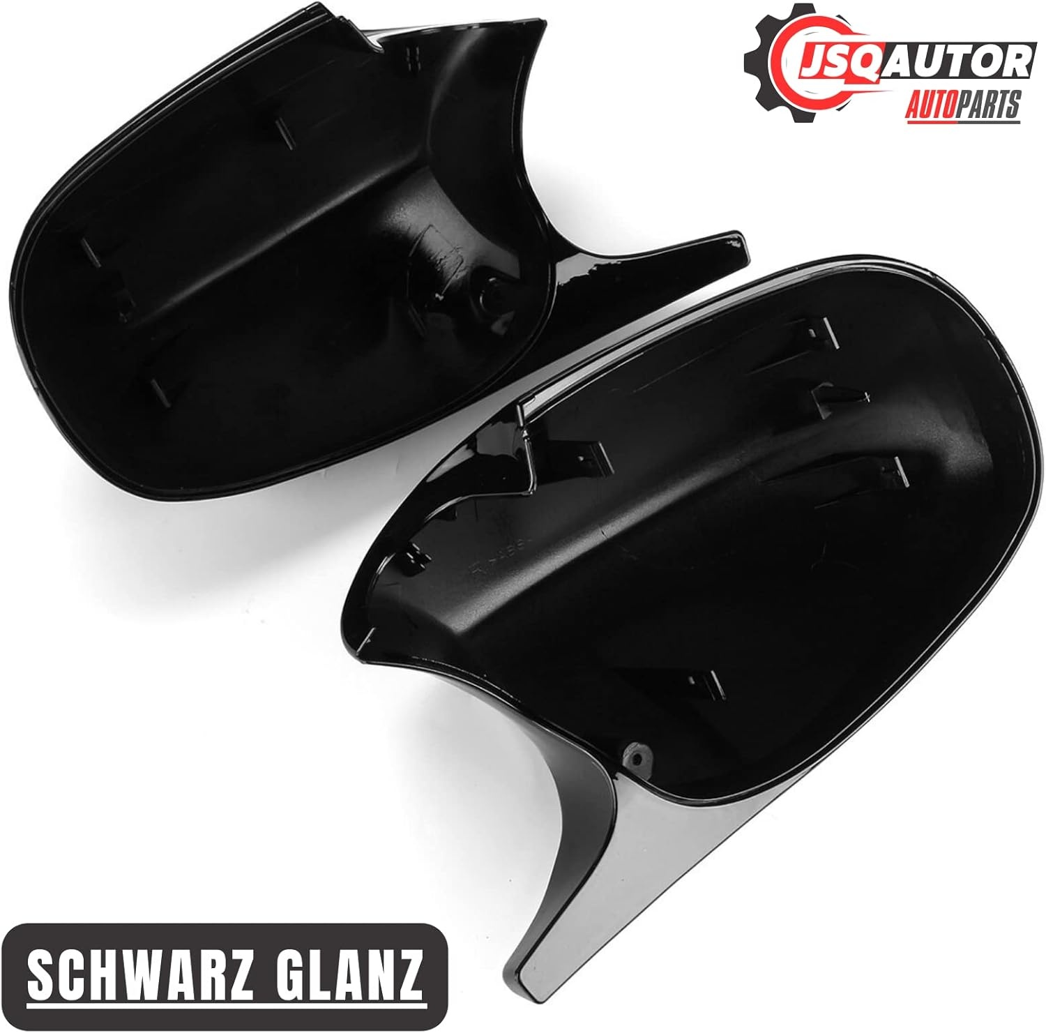 Glanzend Zwarte Spiegelkappen BMW 3 Serie E90-E93 LCI | 29% Korting
