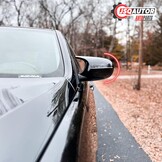 Glanzend Zwarte Spiegelkappen BMW 3 Serie E90-E93 LCI | 29% Korting