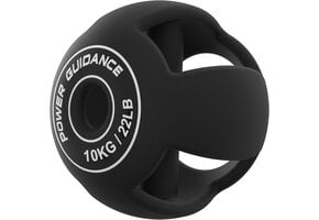 Spherebell 10KG Zwart - Gewrichtsvriendelijk & Grip Kracht