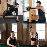 Spherebell 10KG Zwart - Gewrichtsvriendelijk & Grip Kracht