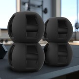 Spherebell 10KG Zwart - Gewrichtsvriendelijk & Grip Kracht