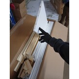 Massief Houten Bedframe Wit 120x200 cm - 54% Korting