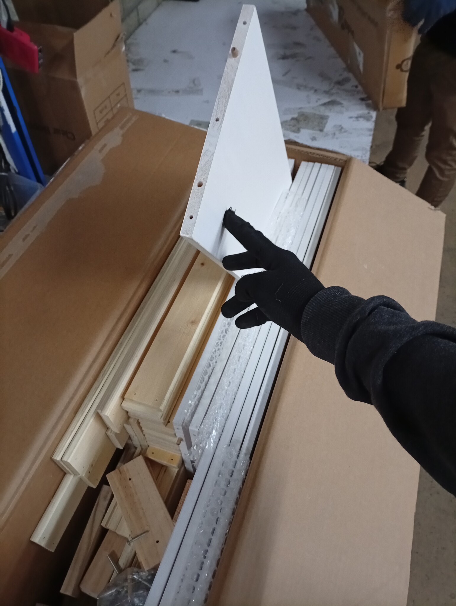 Massief Houten Bedframe Wit 120x200 cm - 54% Korting