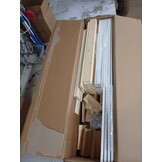 Massief Houten Bedframe Wit 120x200 cm - 54% Korting