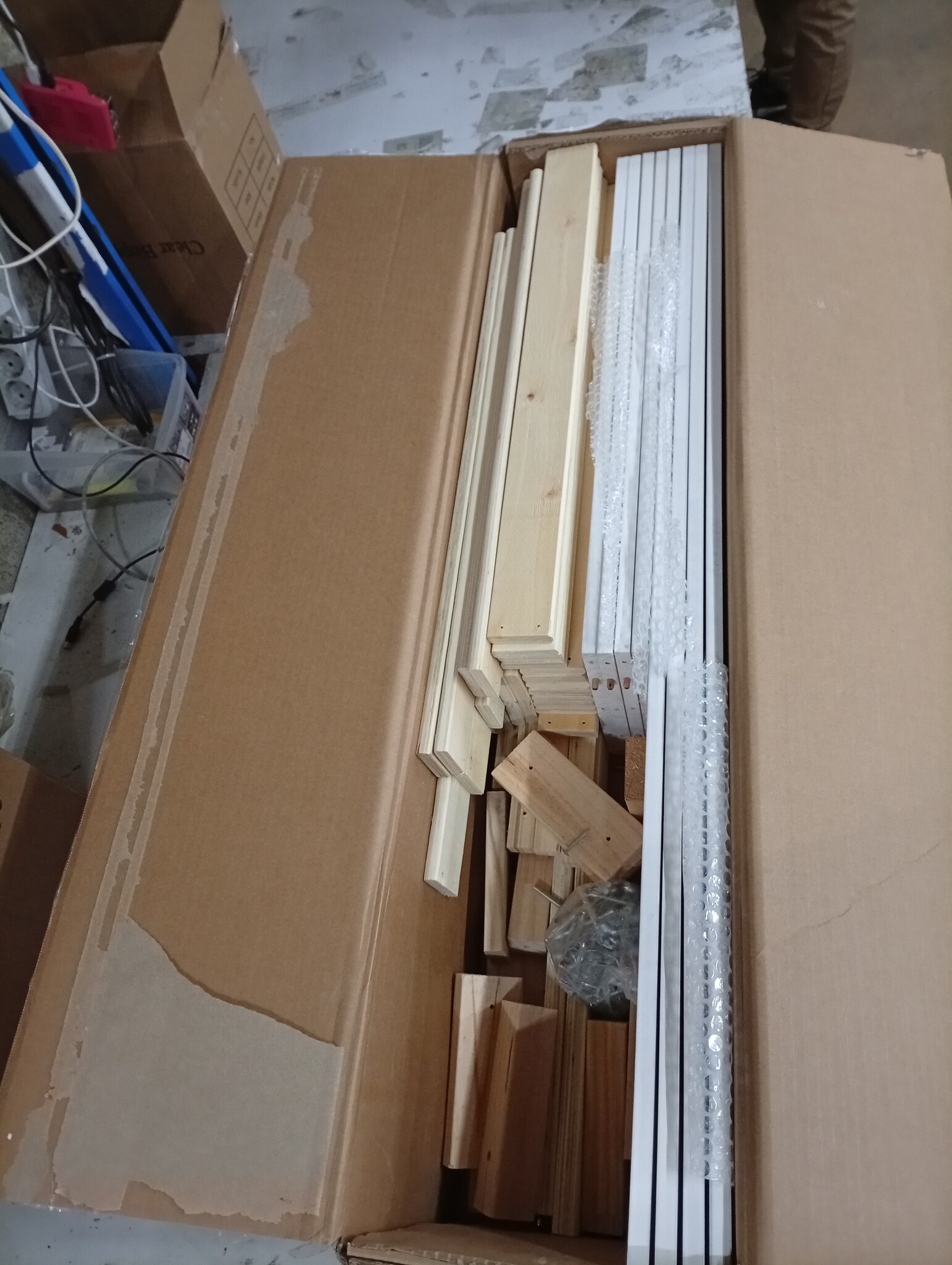 Massief Houten Bedframe Wit 120x200 cm - 54% Korting