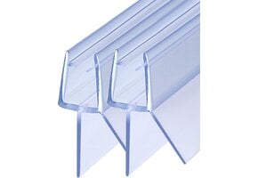 Douchestrip Vervangingsprofiel 2x100cm - Waterdicht & Universeel