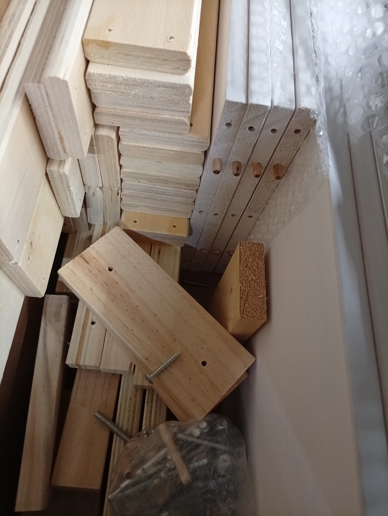 Massief Houten Bedframe Wit 120x200 cm - 54% Korting
