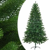 Kunstkerstboom met levensechte naalden, 150 cm groen - 77% Korting!
