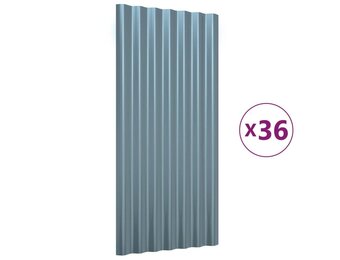 36x Dakpanelen Staal Gep. 80x36cm Grijs - 34% Korting!