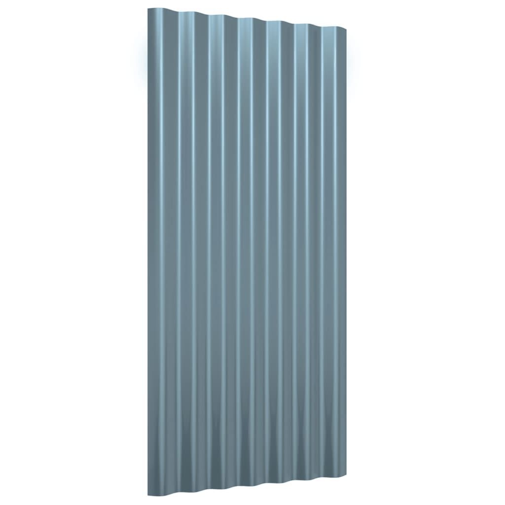 36x Dakpanelen Staal Gep. 80x36cm Grijs - 34% Korting!