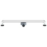 Moderne Doucheafvoer 2-in-1 met Sifon Zilver 80 cm - 34% Korting