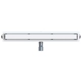 Moderne Doucheafvoer 2-in-1 met Sifon Zilver 80 cm - 34% Korting