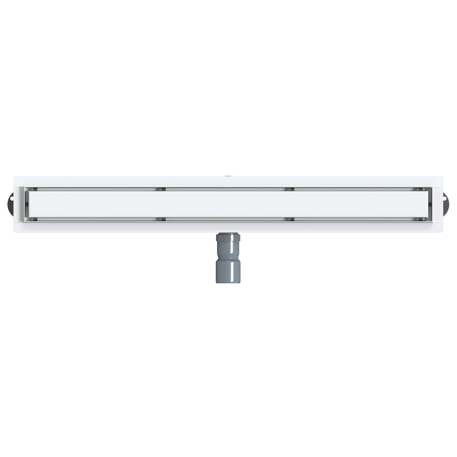 Moderne Doucheafvoer 2-in-1 met Sifon Zilver 80 cm - 34% Korting