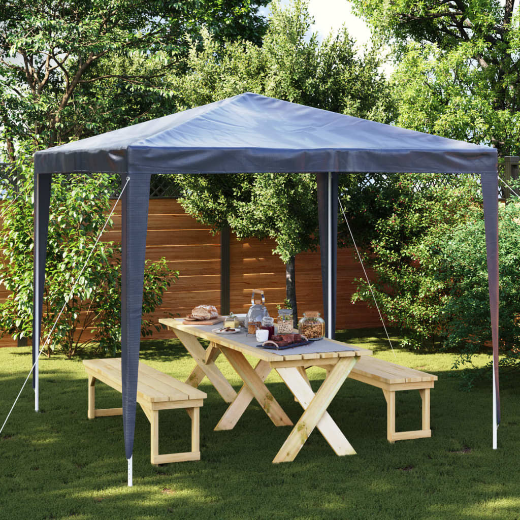 Partytent Blauw 2,5x2,5 m - 34% Korting