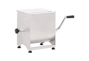 Roestvrijstalen Vleesmixer 20 kg met Bak - 35% Korting