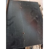 Zwart TV-meubel met LED, 120cm - 63% Korting!