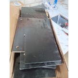 Zwart TV-meubel met LED, 120cm - 63% Korting!
