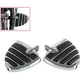 Motor Voetsteunen Harley Davidson - Chroom/Zwart - 29% Korting