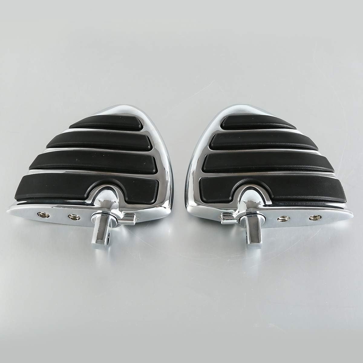 Motor Voetsteunen Harley Davidson - Chroom/Zwart - 29% Korting