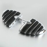 Motor Voetsteunen Harley Davidson - Chroom/Zwart - 29% Korting