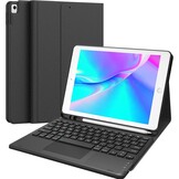 iPad Toetsenbord Hoes met Touchpad - Zwart - 33% Korting