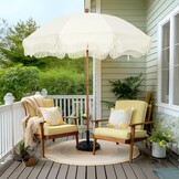 Parasol 2m UV 50+ - Strand, Tuin, Terras - Waterdicht & Robuust - 29% Korting!