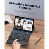 Samsung Tab S9 11" Toetsenbord met Touchpad & 70u Batterij (33% Korting)