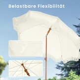 Parasol 2m UV 50+ - Strand, Tuin, Terras - Waterdicht & Robuust - 29% Korting!