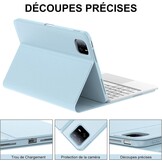 AZERTY Toetsenbordhoes Hemelsblauw voor Xiaomi Pad 6/6 Pro met Trackpad (74% Korting)