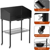 Outdoor Kooktafel met Windscherm & 2 Dutch Oven Plekken | 30% Korting