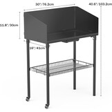 Outdoor Kooktafel met Windscherm & 2 Dutch Oven Plekken | 30% Korting