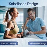 Draadloos TENS Apparaat voor Pijnverlichting | 15 Programma's | 28% Korting