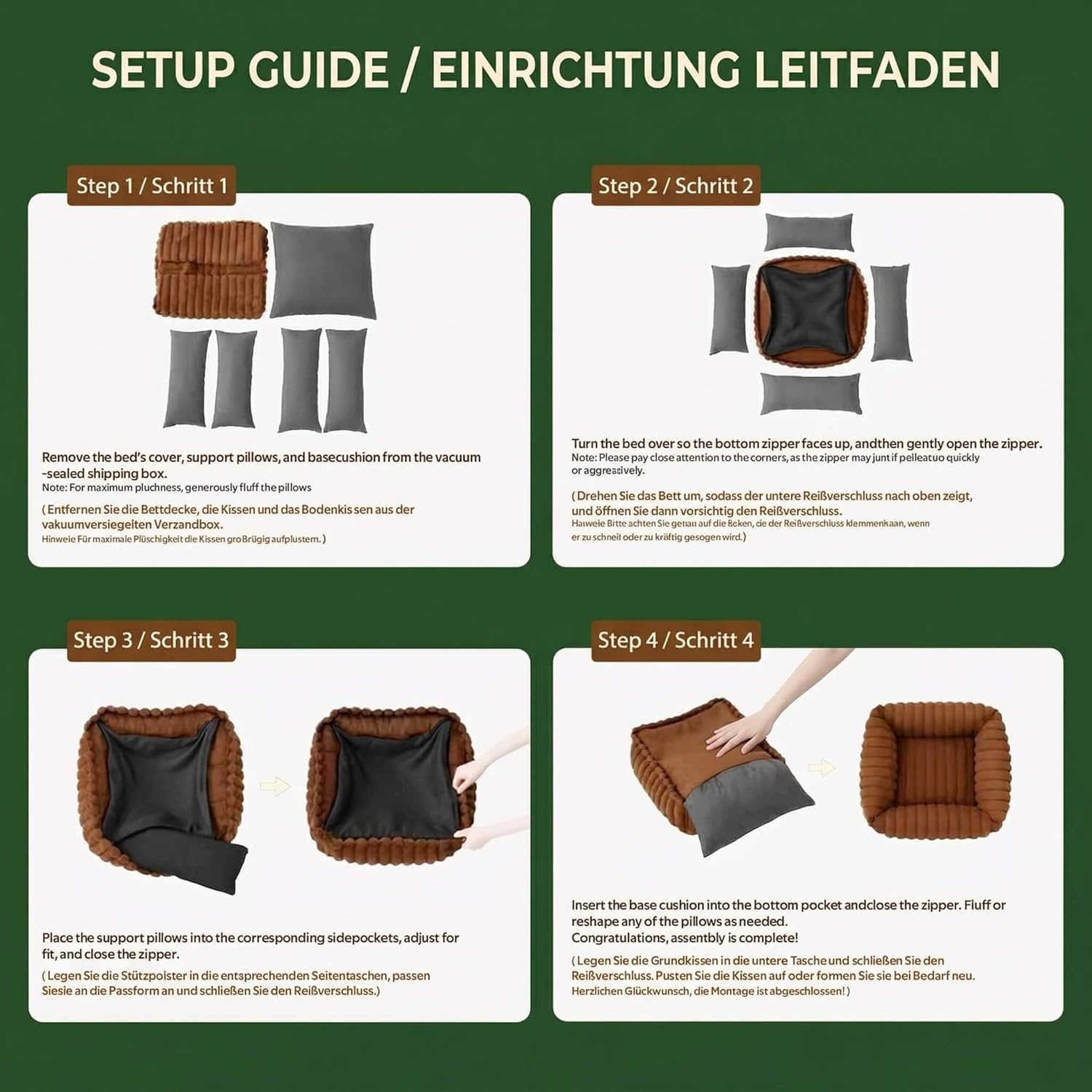 Zacht Hondenkussen L 92x69x20cm Wit - Pluche & Gesneden Schuim Vulling - 29% Korting