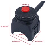 Universele Motor Start/Stop Schakelaar met Claxonfunctie - 76% Korting