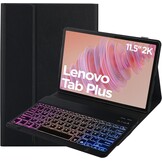 Tablet Toetsenbord Hoes - Lenovo Tab Plus TB351FU (11,5") - QWERTZ - 7 Kleuren Verlichting - 29% Korting