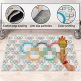 Deurmat Polyester 73x44 cm - Antislip & Vochtabsorberend (71% korting)