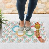 Deurmat Polyester 73x44 cm - Antislip & Vochtabsorberend (71% korting)