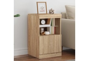 Dressoir met LED-verlichting - Sonoma Eikenkleurig - 34% Korting!