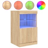 Dressoir met LED-verlichting - Sonoma Eikenkleurig - 34% Korting!