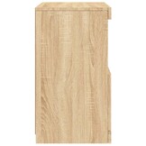 Dressoir met LED-verlichting - Sonoma Eikenkleurig - 34% Korting!