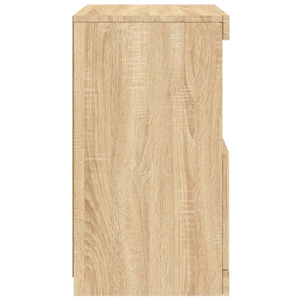 Dressoir met LED-verlichting - Sonoma Eikenkleurig - 34% Korting!