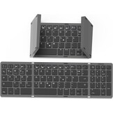 Opvouwbaar QWERTZ Toetsenbord - Ultra-Dun Draadloos Bluetooth 5.1 met Numeriek Toetsenblok