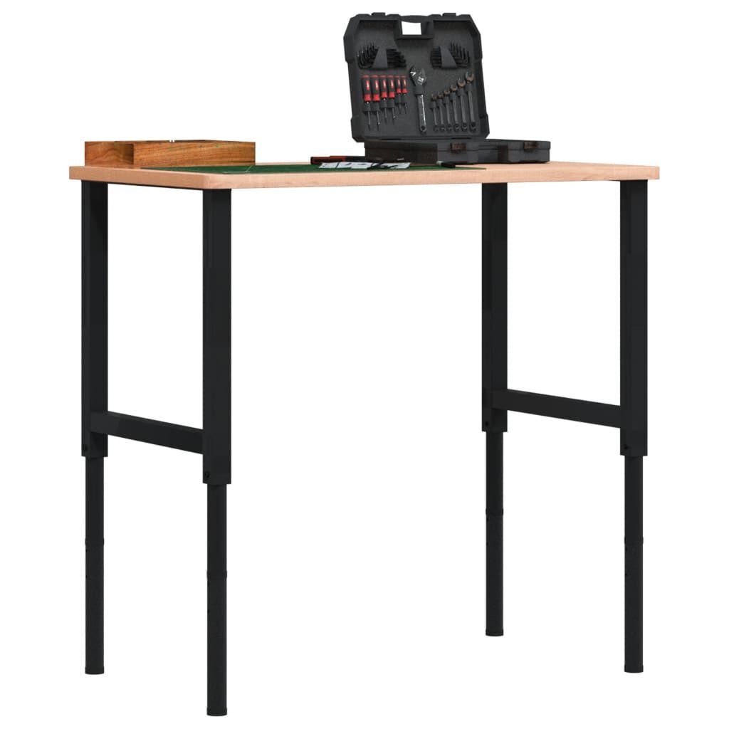 2x Verstelbare Werkbankframes Zwart - 34% Korting
