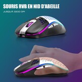 Draadloos AZERTY Toetsenbord & Muis Combo met RGB - 27% Korting