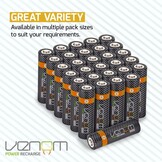 Oplaadstation met 10x AA Batterijen | 1000mAh | 28% Korting