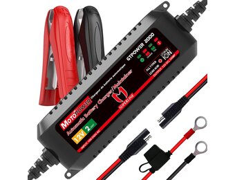 Slimme Acculader Onderhouder 12V 2A - Loodzuur & Lithium Ion - 28% Korting!