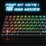 Spirit of Gamer ELITE K70 TKL AZERTY Gaming Toetsenbord - 29% Korting