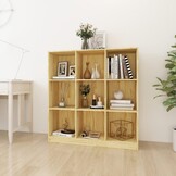 Boekenkast / Kamerscherm Grenenhout - 104x33.5x110 cm - 30% Korting